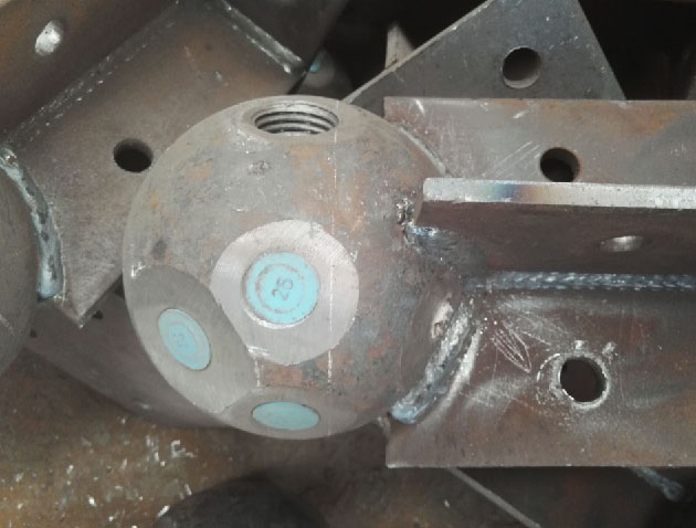 衡阳螺栓球球塞，网架配件